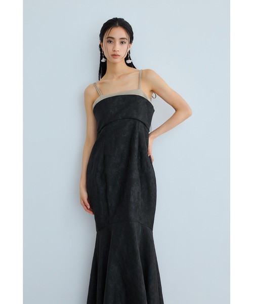 セール】ジャガードジッパードレス 結婚式 二次会 同窓会 成人式