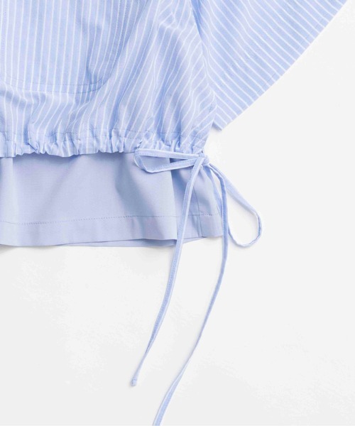MAISON SPECIAL カラーステッチショートシャツ Color Stitch Short Shirt/カラーステッチショートシャツ