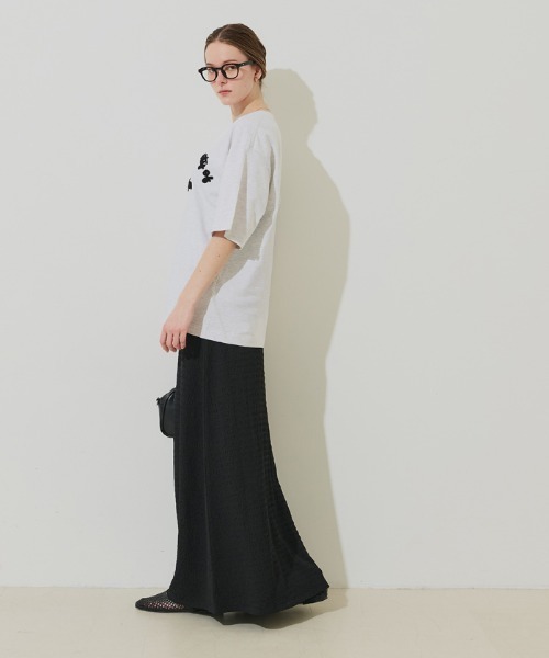 coca(coca)(コカ)の「ユニセックス 刺繍Tシャツ(Tシャツ/カットソー・メンズ・ダークグリーン/ブラック/ライトグレー/ホワイト・L/M/XL)」の10枚目の写真