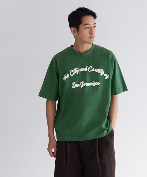 coca(coca)(コカ)の「ユニセックス 刺繍Tシャツ(Tシャツ/カットソー・メンズ・ダークグリーン/ブラック/ライトグレー/ホワイト・L/M/XL)」の13枚目の写真