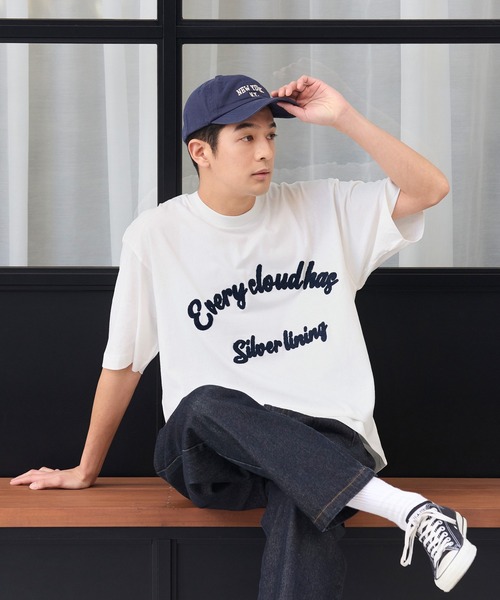 coca(coca)(コカ)の「ユニセックス 刺繍Tシャツ(Tシャツ/カットソー・メンズ・ダークグリーン/ブラック/ライトグレー/ホワイト・L/M/XL)」の20枚目の写真