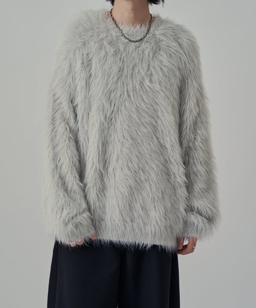 lui jewelry ニット lui jewelry ルイジュエリー knit05 ウール ニット プルオーバー 長袖