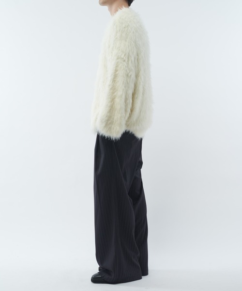 Lui's（ルイス）の「シャギークルーネックニット（ニット/セーター