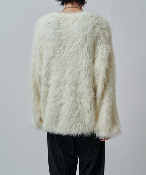 シャギークルーネックニット（ニット/セーター）｜Lui's（ルイス）の