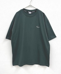 T-MAC OUTING（ティーマック アウティング）の「T-MAC ワンポイント刺繍　オーバーサイズ半袖Tシャツ　FOX刺繍　ルーズシルエット（Tシャツ/カットソー）」
