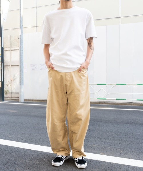 Subciety（サブサエティ）の「Curve chino pants（チノパンツ・メンズ・ベージュ/カーキ/ブラック/ダークグレー・マルチサイズ）」の15枚目の写真