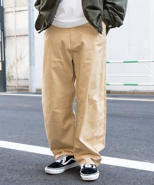 Subciety（サブサエティ）の「Curve chino pants（チノパンツ・メンズ・ベージュ/カーキ/ブラック/ダークグレー・マルチサイズ）」の17枚目の写真