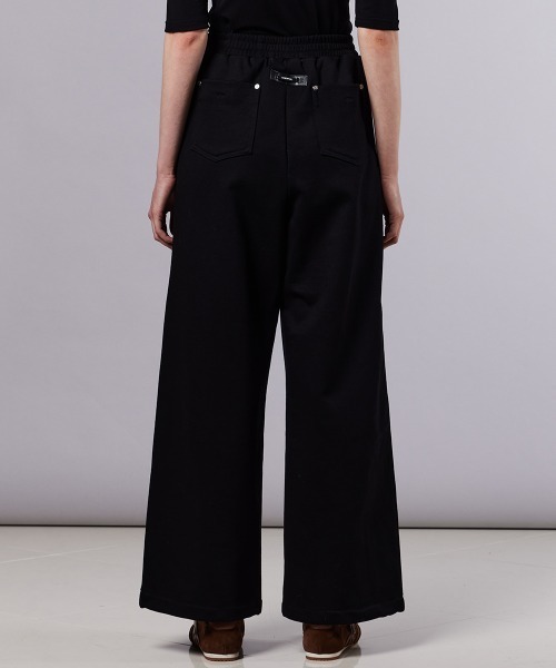 ESSENTIAL（エッセンシャル）の「ハードコンパクト裏毛パンツ（その他パンツ・レディース・ブラック/グレー・38/36）」の6枚目の写真