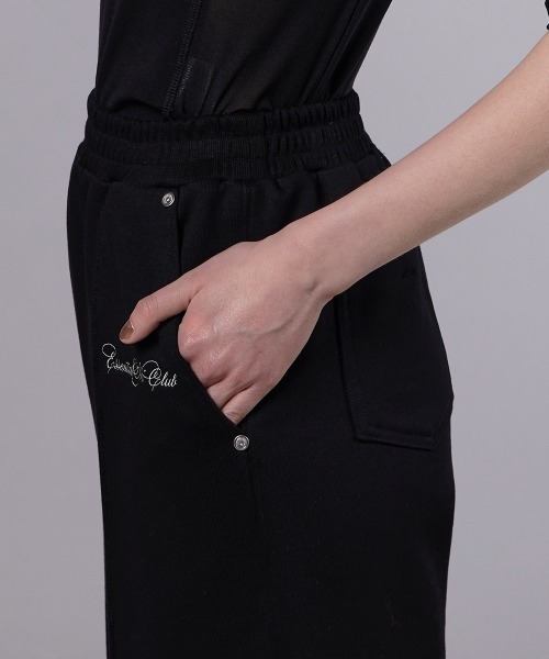 ESSENTIAL（エッセンシャル）の「ハードコンパクト裏毛パンツ（その他パンツ・レディース・ブラック/グレー・38/36）」の8枚目の写真