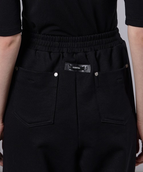 ESSENTIAL（エッセンシャル）の「ハードコンパクト裏毛パンツ（その他パンツ・レディース・ブラック/グレー・38/36）」の10枚目の写真