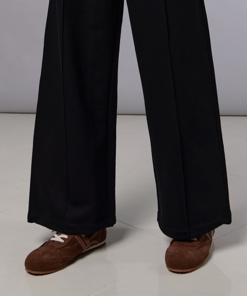 ESSENTIAL（エッセンシャル）の「ハードコンパクト裏毛パンツ（その他パンツ・レディース・ブラック/グレー・38/36）」の12枚目の写真