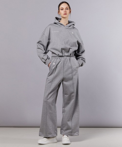 ESSENTIAL（エッセンシャル）の「ハードコンパクト裏毛パンツ（その他パンツ・レディース・ブラック/グレー・38/36）」の15枚目の写真