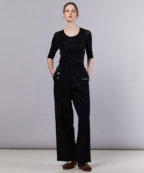 ESSENTIAL（エッセンシャル）の「ハードコンパクト裏毛パンツ（その他パンツ・レディース・ブラック/グレー・38/36）」の16枚目の写真