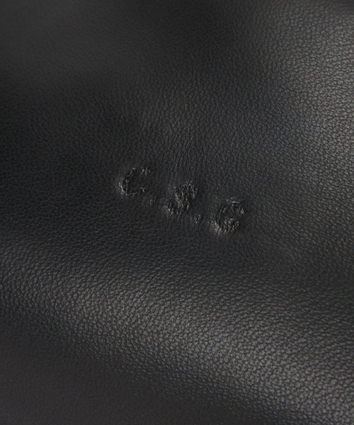 Curensology（カレンソロジー）の「Curensology(カレンソロジー)/＜ＣＳＧ＞ラムレザードロストバッグ（クラッチバッグ・レディース・ブラック・FREE）」の2枚目の写真