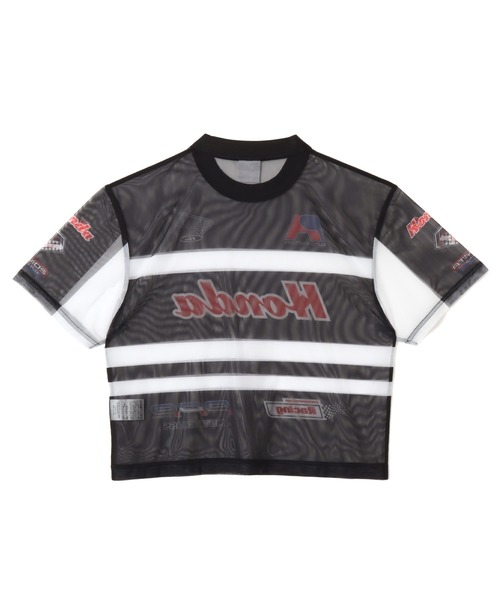 HONDA x atmos pink Racing See-through T-shirt / ホンダ アトモス ピンク レーシング シースルー ティ HONDA x atmos pink Racing See-through T-shirt / ホンダ
