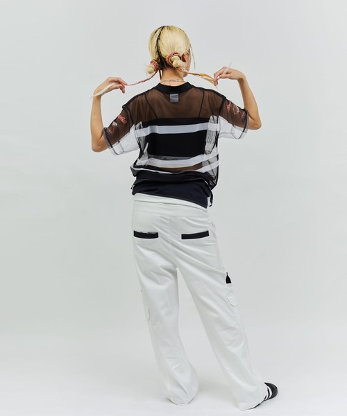 HONDA x atmos pink Racing See-through T-shirt / ホンダ アトモス ピンク レーシング シースルー ティ HONDA x atmos pink Racing See-through T-shirt / ホンダ