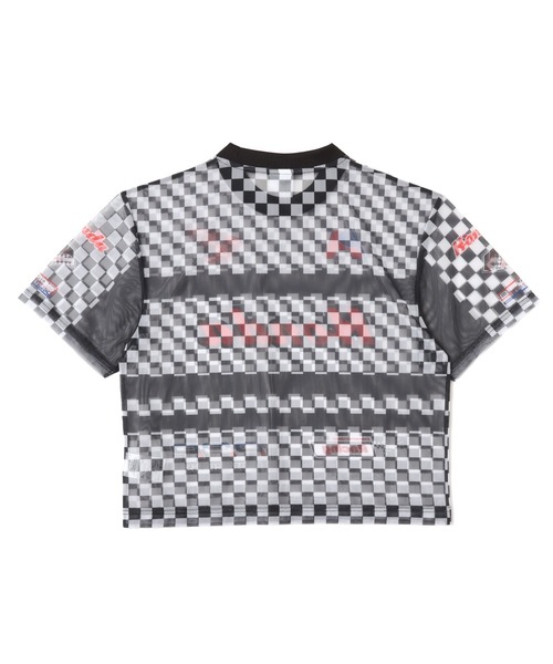 atmos pink（アトモスピンク）の「HONDA x atmos pink Racing See-through T-shirt / ホンダ アトモス ピンク レーシング シースルー ティーシャツ 【SP】（その他トップス・レディース・チェック/ブラック・FREE）」の18枚目の写真