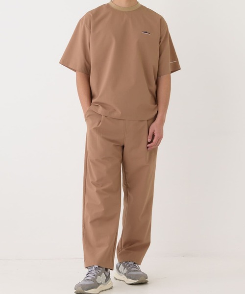 THOUSAND MILE（サウザンドマイル）の「THOUSAND MILE/サウザンドマイル SHORT SLEEVE T-SHIRT & LONG PANTS SET セットアップ ３点セット（セットアップ・メンズ・ベージュ/ブラック・M/L/XL）」の11枚目の写真