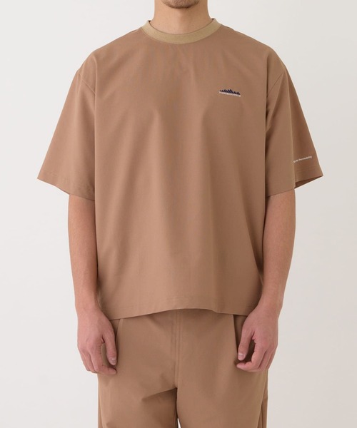 THOUSAND MILE（サウザンドマイル）の「THOUSAND MILE/サウザンドマイル SHORT SLEEVE T-SHIRT & LONG PANTS SET セットアップ ３点セット（セットアップ・メンズ・ベージュ/ブラック・M/L/XL）」の8枚目の写真