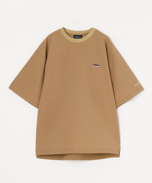 THOUSAND MILE（サウザンドマイル）の「THOUSAND MILE/サウザンドマイル SHORT SLEEVE T-SHIRT & LONG PANTS SET セットアップ ３点セット（セットアップ・メンズ・ベージュ/ブラック・M/L/XL）」の4枚目の写真