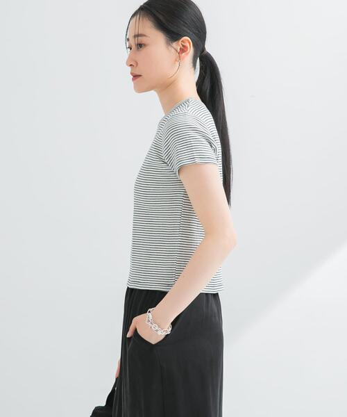 MILLER(ミラー)の「『別注』Miller×URBAN RESEARCH Prib Tiny T-SHIRTS(Tシャツ/カットソー・レディース・アイボリー/ブラック系その他/ブルー系その他・FREE)」の9枚目の写真