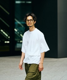 SUNNY  SPORTS（サニースポーツ）の「SUNNY SPORTS   サニースポーツ DRAWSTRING BIGGEST CREW TEE Primeflex ドローストリングTシャツ ビッグシルエット プライムフレックス（Tシャツ/カットソー）」