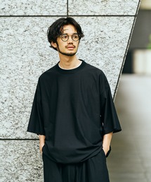 SUNNY  SPORTS | SUNNY SPORTS / サニースポーツ DRAWSTRING BIGGEST CREW TEE Primeflex ドローストリングTシャツ ビッグシルエット プライムフレックス(Tシャツ/カットソー)