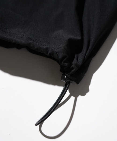 SUNNY  SPORTS（サニースポーツ）の「SUNNY SPORTS / サニースポーツ DRAWSTRING BIGGEST CREW TEE Primeflex ドローストリングTシャツ ビッグシルエット プライムフレックス（Tシャツ/カットソー・メンズ・ホワイト/ブラウン/ブラック/オリーブ・LARGE/MEDIUM）」の5枚目の写真