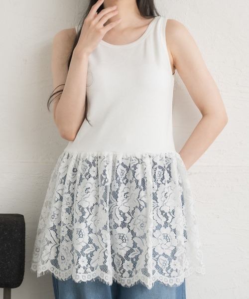 レイヤードタンクニットセット N. Natural Beauty Basic*｜レイヤードタンクニットセット
