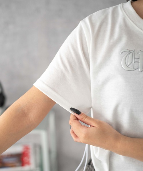 WEGO(ウィゴー)の「WEGO/グラフィックストッパードロストショートT(Tシャツ/カットソー・レディース・ブラック/ホワイト・FREE)」の6枚目の写真