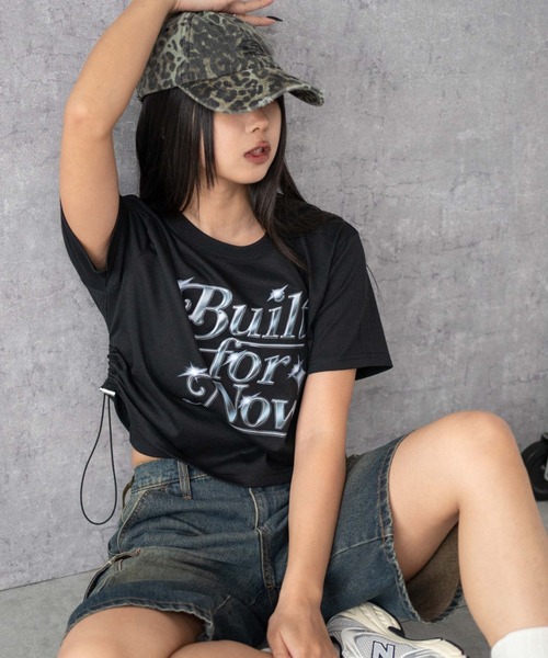 WEGO(ウィゴー)の「WEGO/グラフィックストッパードロストショートT(Tシャツ/カットソー・レディース・ブラック/ホワイト・FREE)」の13枚目の写真