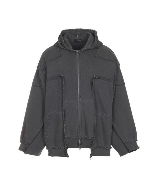 サージェリー　Surgery over pigment パーカー SURGERY】surgery remake over pigment hood jacket (SURGERY