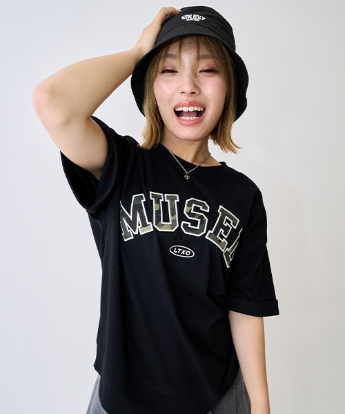 LOVETOXIC（ラブトキシック）の「【LTXC】【遮熱】【撥水】ナイロンバケハ（ハット・キッズ・ブラック/ネイビー/オフホワイト・F）」の11枚目の写真