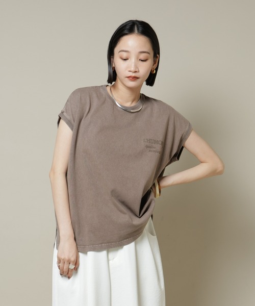 upper hights/BIG NO SLEEVE TEE（Tシャツ/カットソー