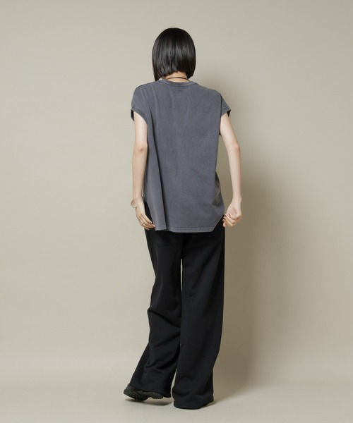 upper hights/BIG NO SLEEVE TEE（Tシャツ/カットソー