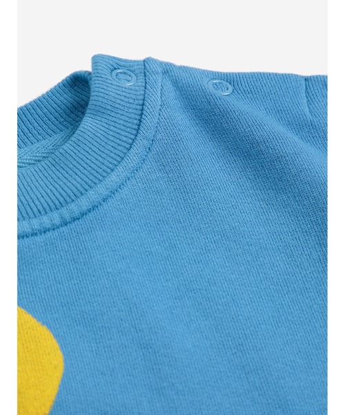 BOBO CHOSES(ボボショーズ)の「Striped Duck sweatshirt(スウェット・キッズ・ブルー・24MONTH/18MONTH/12MONTH/3MONTH/6MONTH)」の3枚目の写真