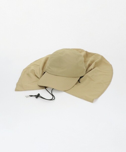 green label relaxing(グリーンレーベルリラクシング)の「【WEB限定】2WAY シェードキャップ / 帽子 - UVカット -(ハット・レディース・ブラック/ベージュ・FREE)」の9枚目の写真