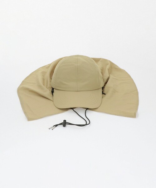 green label relaxing(グリーンレーベルリラクシング)の「【WEB限定】2WAY シェードキャップ / 帽子 - UVカット -(ハット・レディース・ブラック/ベージュ・FREE)」の10枚目の写真