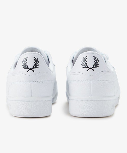 FRED PERRY（フレッドペリー）の「B722 Textured Leather / Bold Branding／ブランディングレザースニーカー（スニーカー・メンズ・ブラック/ホワイト・27cm/28cm/26cm）」の7枚目の写真