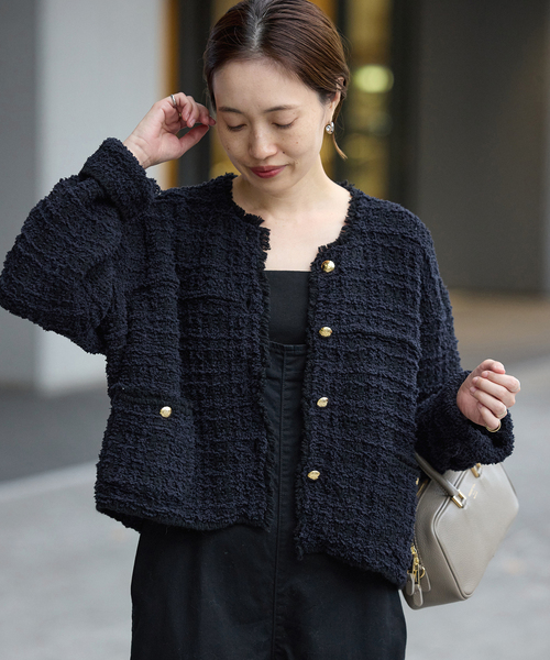 IENA ニットジャケット セール】ニットジャケット（その他アウター）｜SLOBE IENA