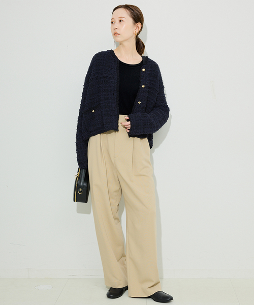 セール】ニットジャケット（その他アウター）｜SLOBE IENA