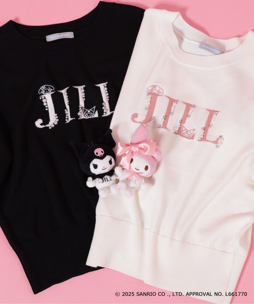 ◇ ＜マイメロディ＆クロミコラボ＞ロゴジャガードニット（ニット