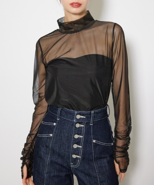 リボントップス-Rirandtire 2025年4月購入 2025AW】オフショルニットトップス 秋服 冬服（ニット/セーター