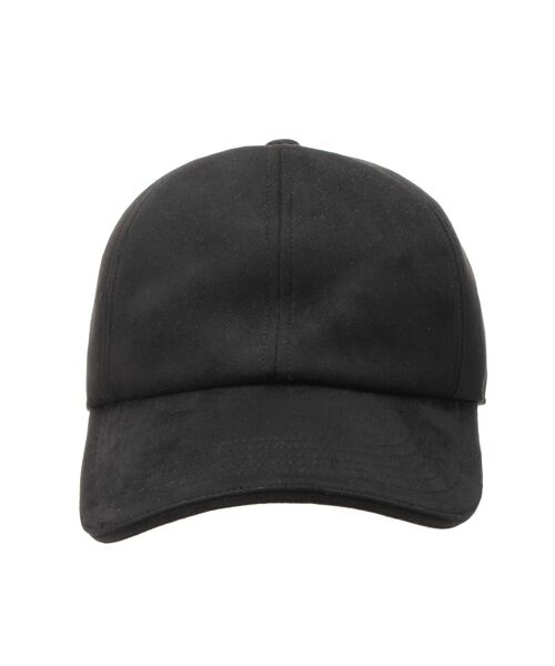 MERCURYDUO（マーキュリーデュオ）の「スエードキャップ（キャップ・レディース・ブラウン/ブラック・FREE）」の4枚目の写真