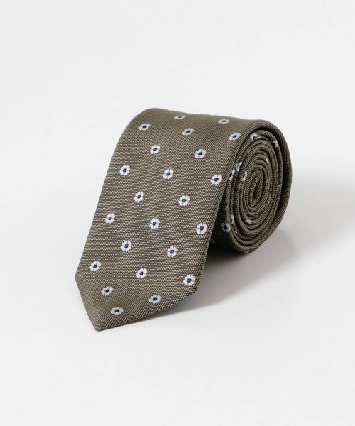 URBAN RESEARCH DOORS（アーバンリサーチドアーズ）の「LIFE STYLE TAILOR　25AW国内タイ小紋1（ネクタイ・メンズ・ネイビー/グリーン/ベージュ・-）」の6枚目の写真