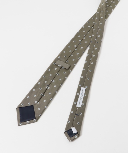 URBAN RESEARCH DOORS（アーバンリサーチドアーズ）の「LIFE STYLE TAILOR　25AW国内タイ小紋1（ネクタイ・メンズ・ネイビー/グリーン/ベージュ・-）」の7枚目の写真
