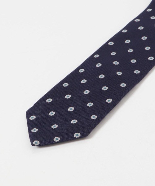 URBAN RESEARCH DOORS（アーバンリサーチドアーズ）の「LIFE STYLE TAILOR　25AW国内タイ小紋1（ネクタイ・メンズ・ネイビー/グリーン/ベージュ・-）」の8枚目の写真