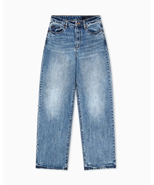 ARMANI EXCHANGE(アルマーニエクスチェンジ)の「【A|X アルマーニ エクスチェンジ】<ZOZO限定>リラックスデニムパンツ_J38 RELAXED(デニムパンツ・レディース・ブルー・29inch/28inch/27inch/26inch/25inch/24inch)」の5枚目の写真