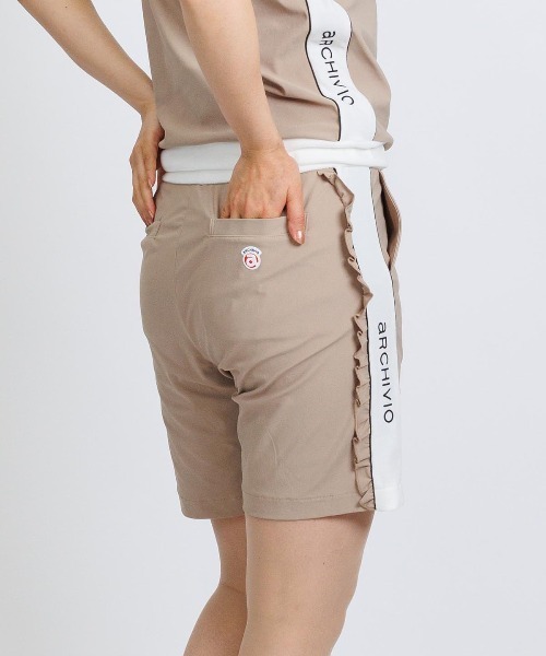 archivio(アルチビオ)の「<LADIES>綿ベロアラインUVハーフパンツ(その他パンツ・レディース・ブラック/グレー/ベージュ・M/S/L)」の9枚目の写真