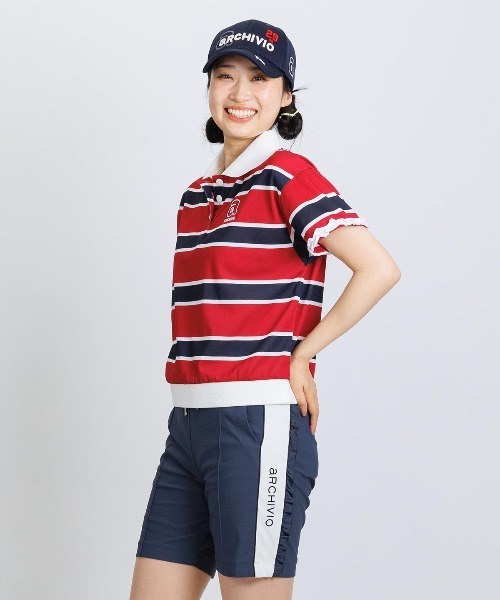archivio(アルチビオ)の「<LADIES>綿ベロアラインUVハーフパンツ(その他パンツ・レディース・ブラック/グレー/ベージュ・M/S/L)」の16枚目の写真
